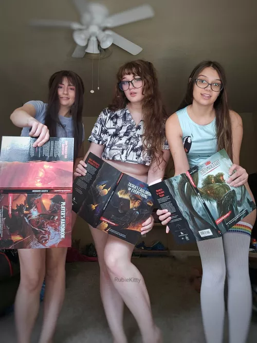 [F] You walked in on us planning our session😅