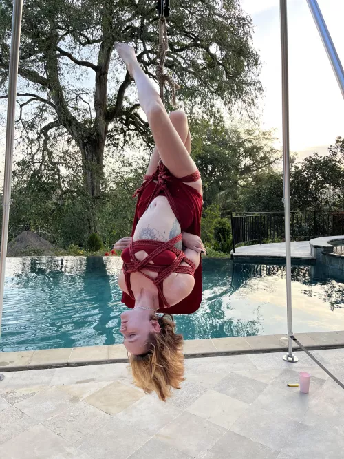 just chilling in the garden