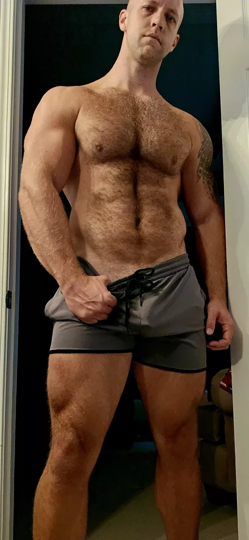 Just got home from the gym. Should I have worn different shorts? [35] [M]