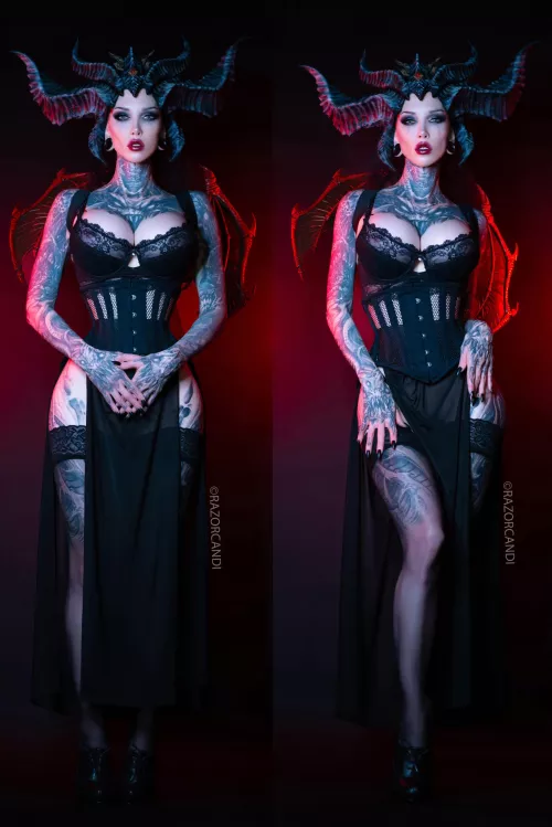 Lilith from Diablo 4, cosplay by RazorCandi [self]