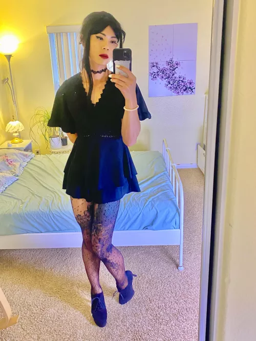 My outfit for going out later, how do I look?