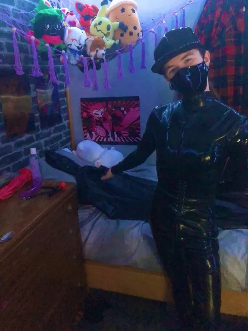 (OC) be a good boy and get in the sleep sack for me