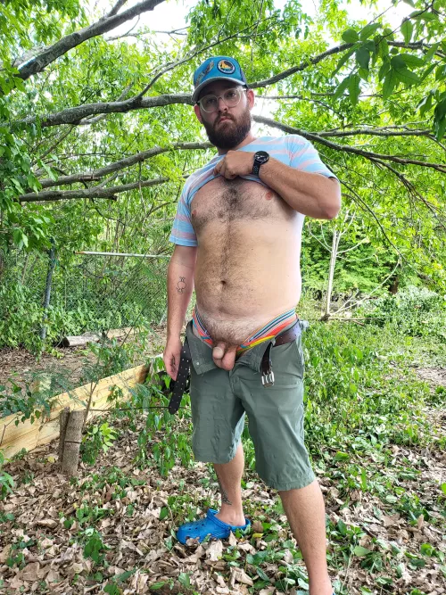 Outdoorsy penis