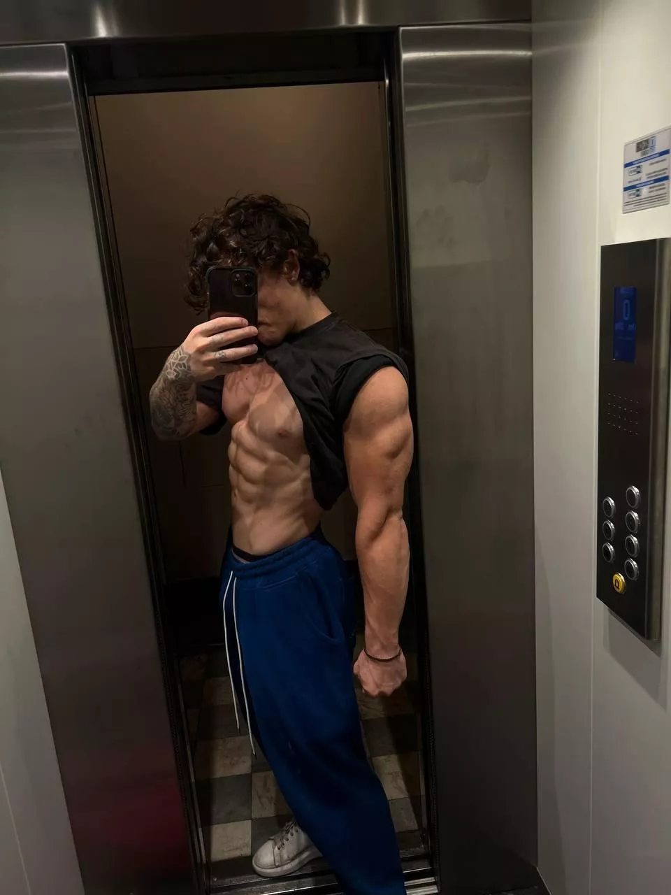 Photo taken after dumping all my milk over my friend's face