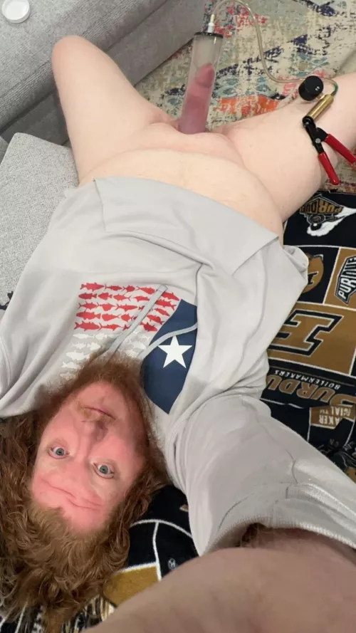 Pump time! Anyone else tubed up? 2.5”x10