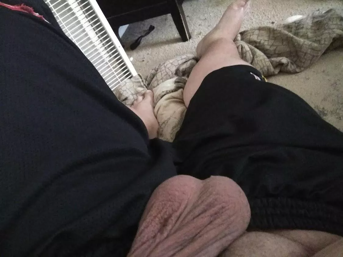 She said my balls was small