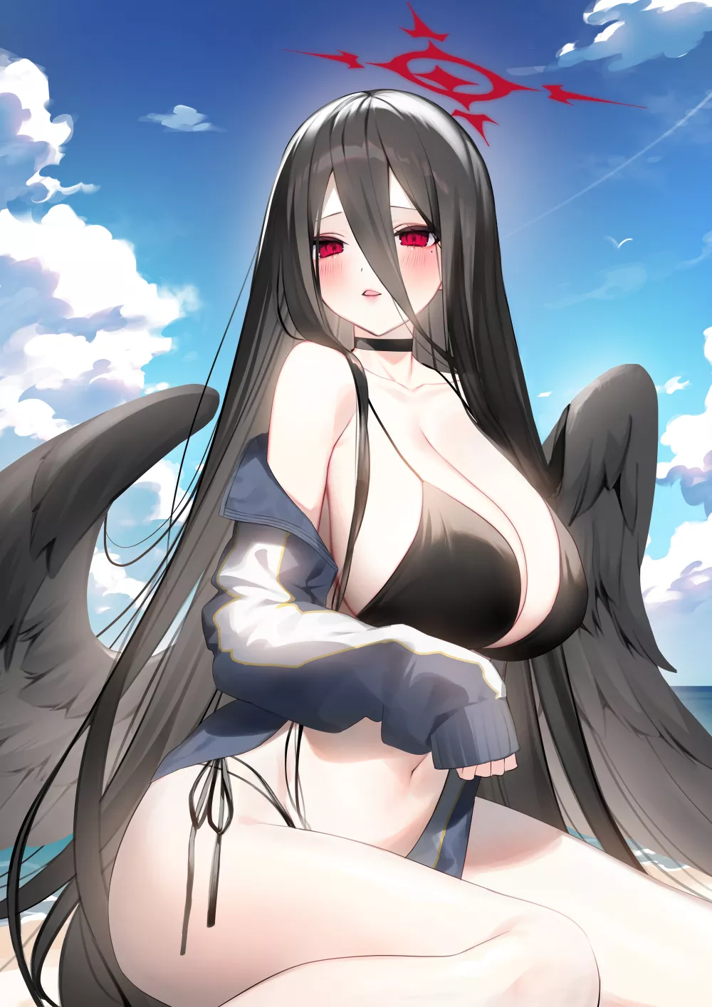 Swimsuit Hasumi [Blue Archive]