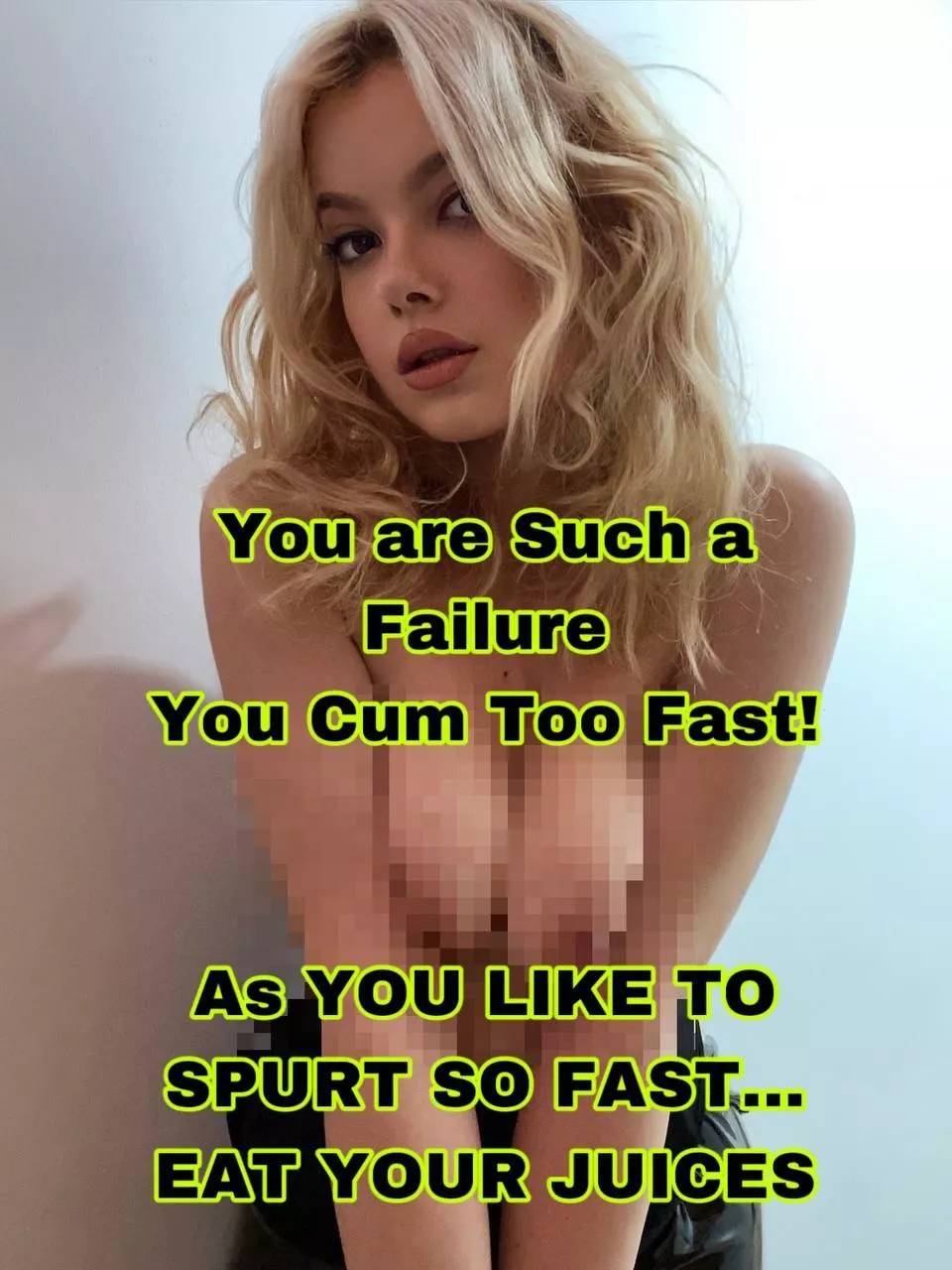 That’s how you should Always cum