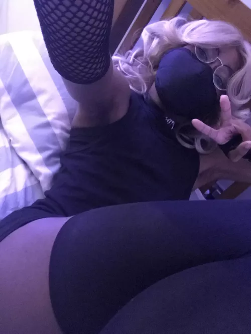 Thigh highs or fishnets?