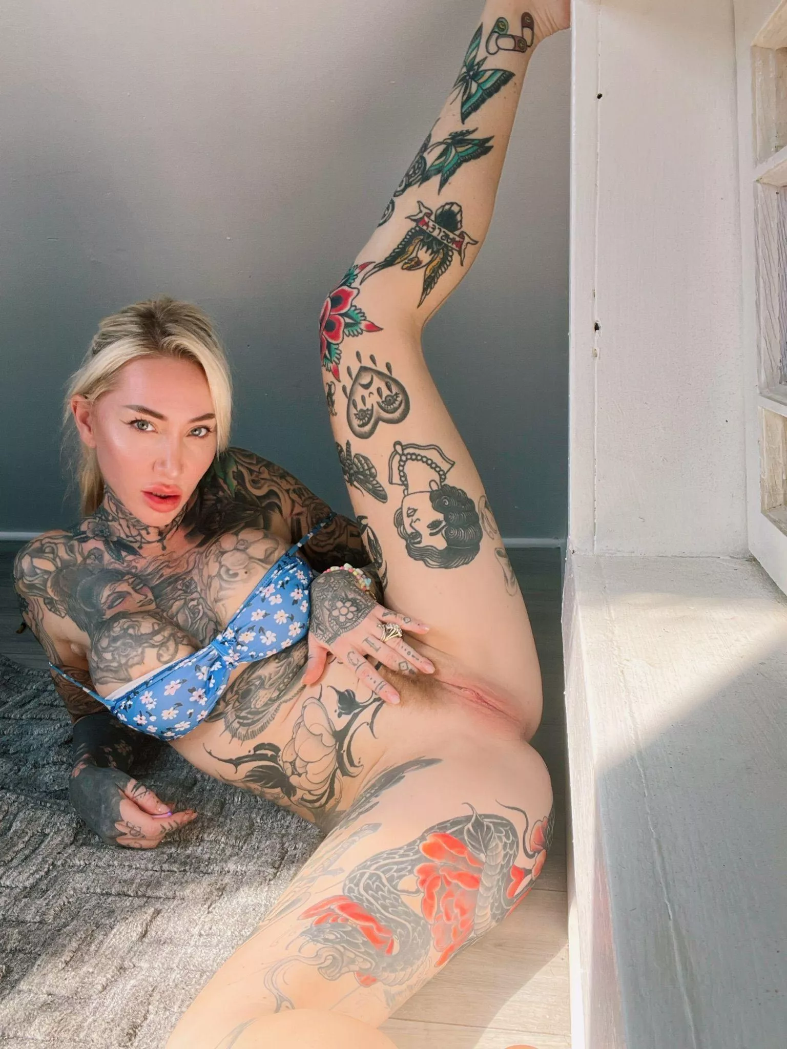 what would you do if I was waiting for you at home like this