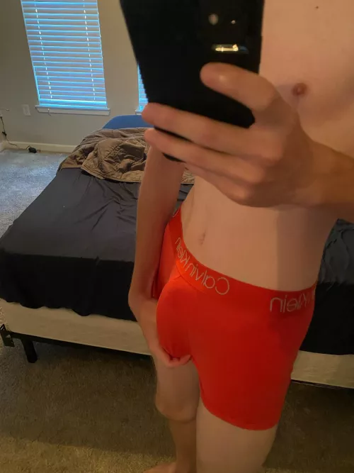 You know what they say about skinny and tall guys :)