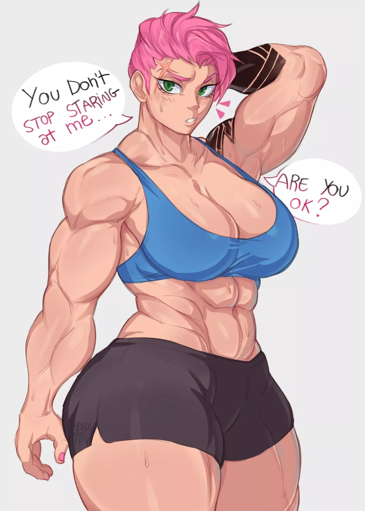 Zarya (@hdhxrrfg) [Overwatch]