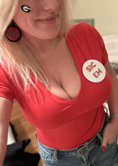 A beautiful day in Athens! Dawgs on top!