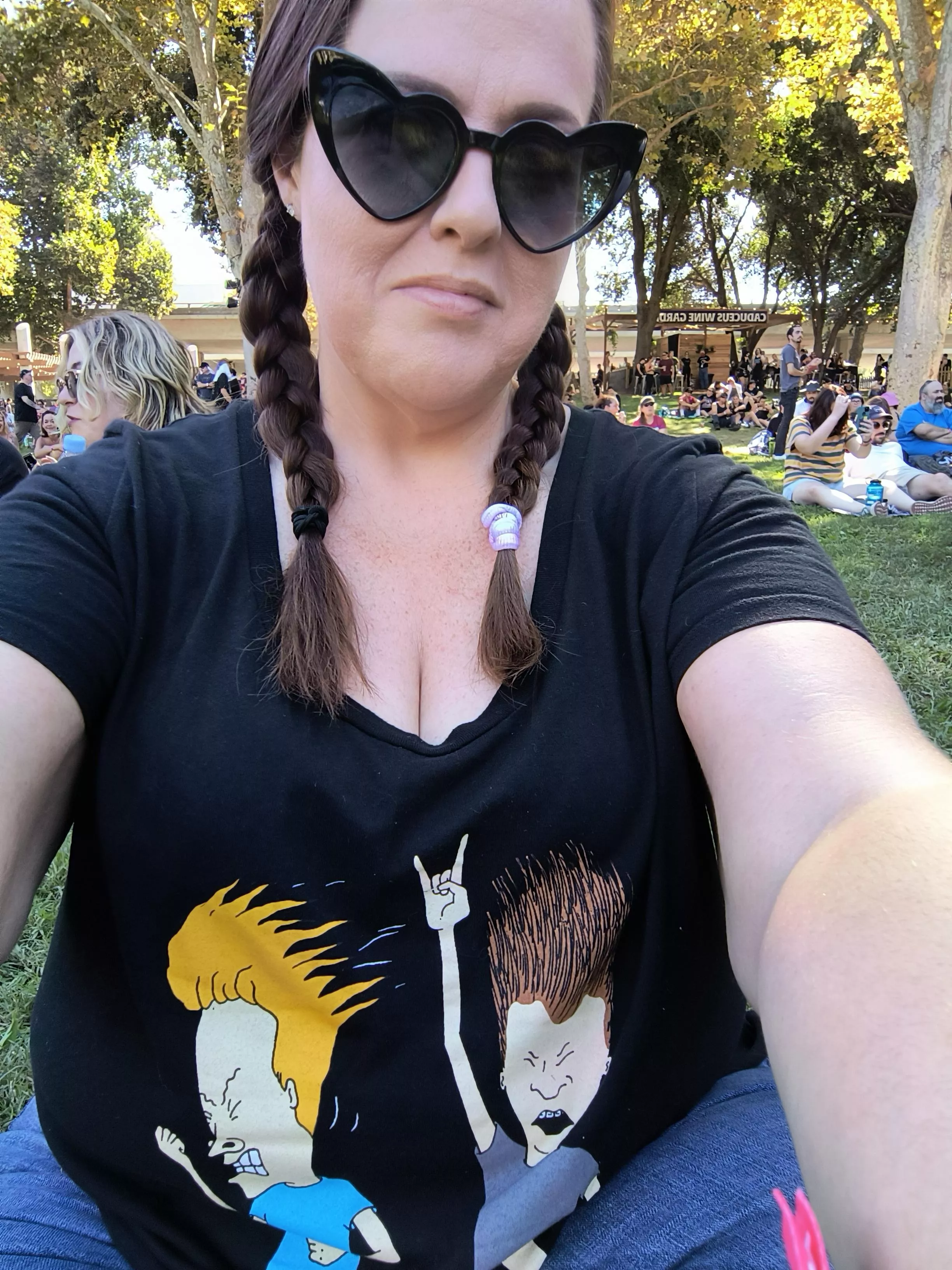 At Aftershock Music Festival to see TOOL and some other bands yesterday. 🤘🤘🤘🤘