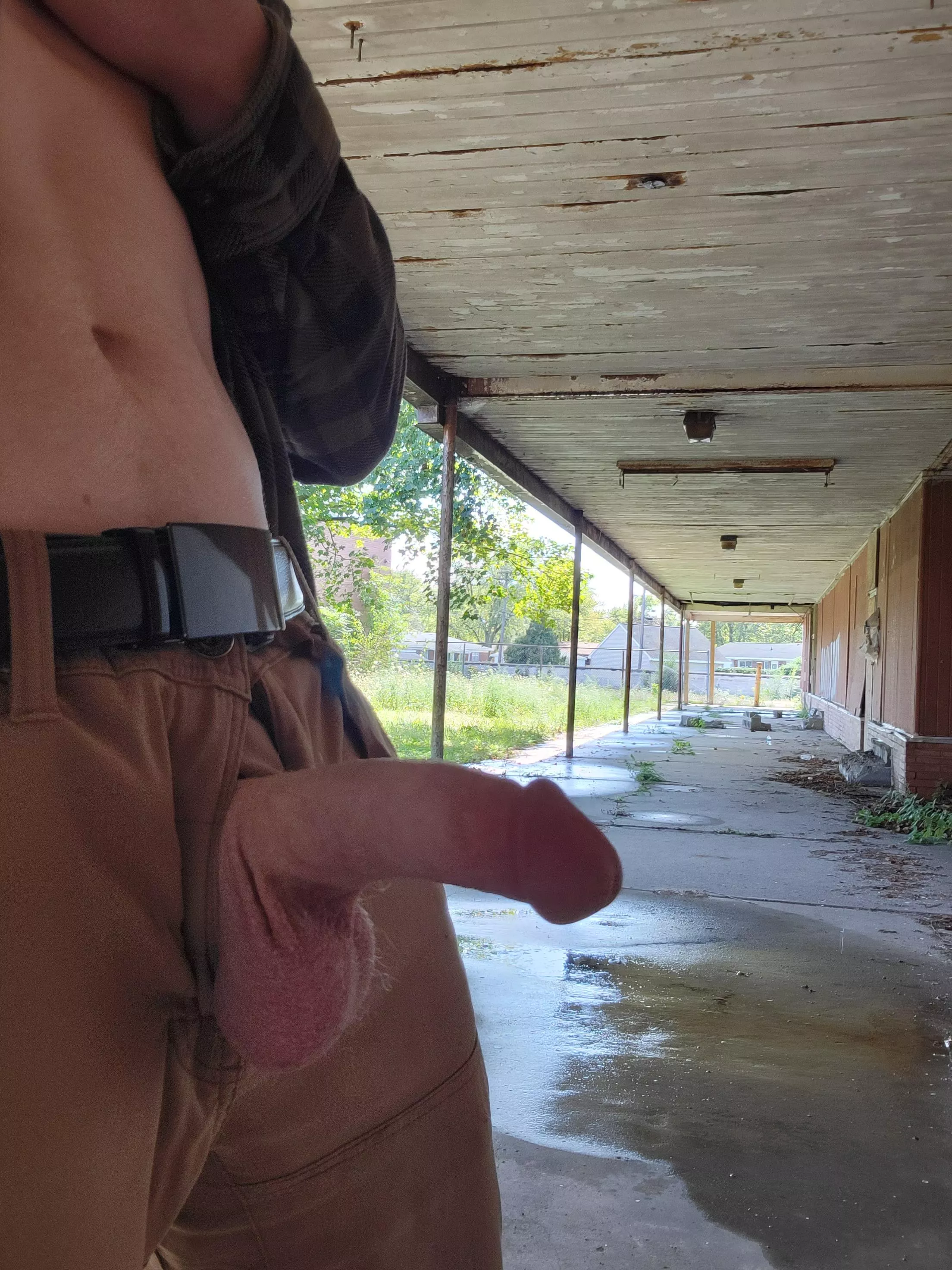 blow me at the blown-out strip mall?