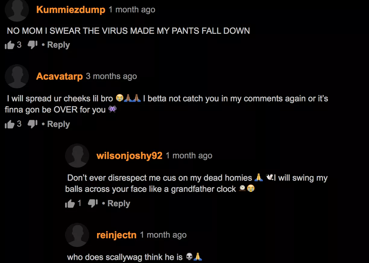 Bro this comment thread is WILD