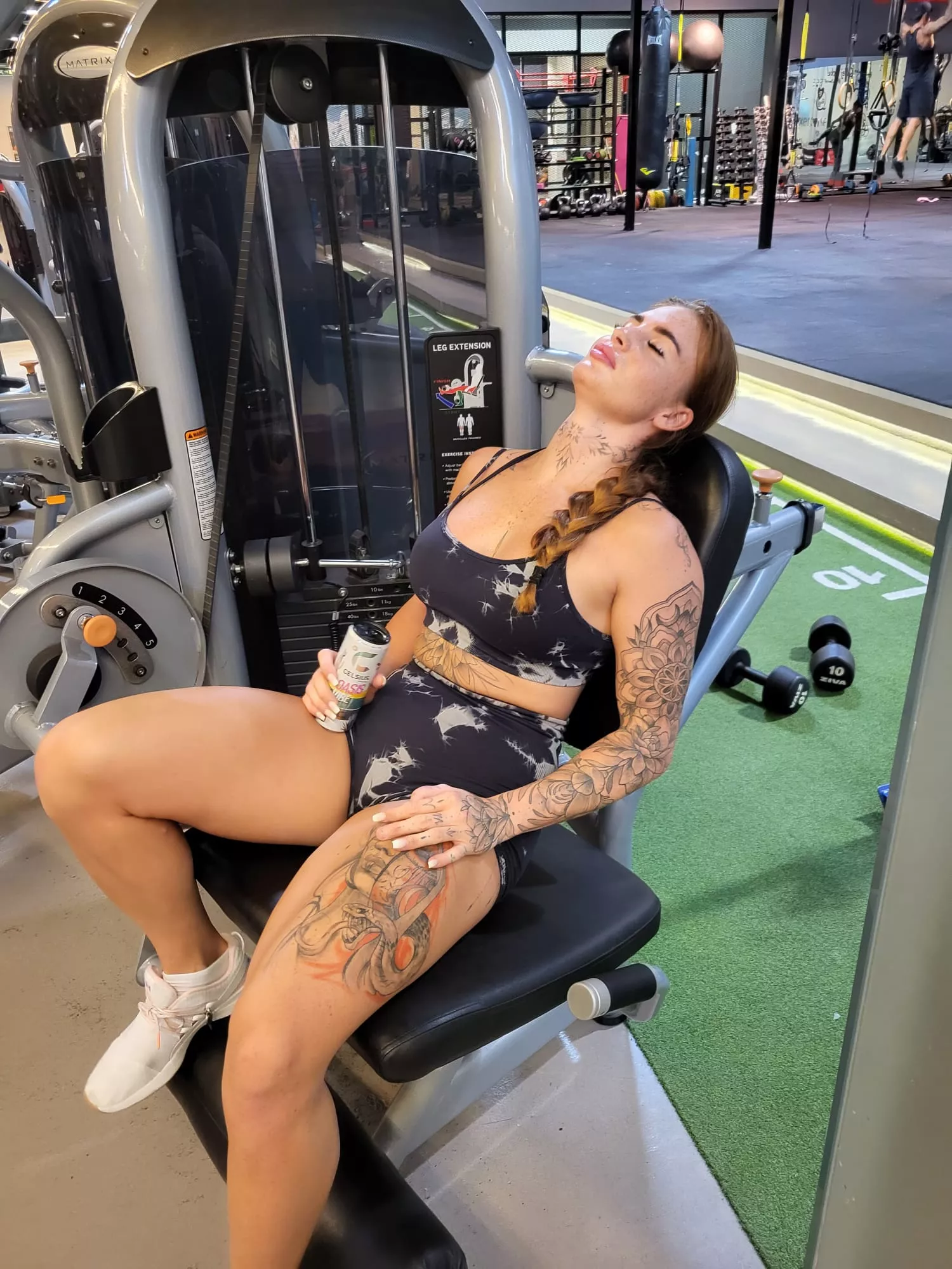 Exhausted but still sexy I hope..