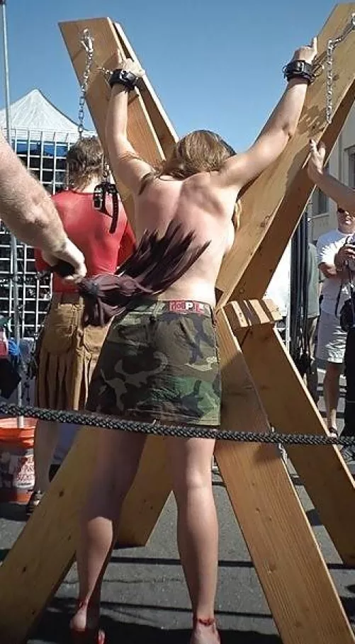 Floggings/whippings on the back. Who else here likes flogging/whipping on the back? I know it is a very small subset of BDSM and impact play, compared to spanking, but I assume some folks enjoy it. If you do, leave a message and let's chat.