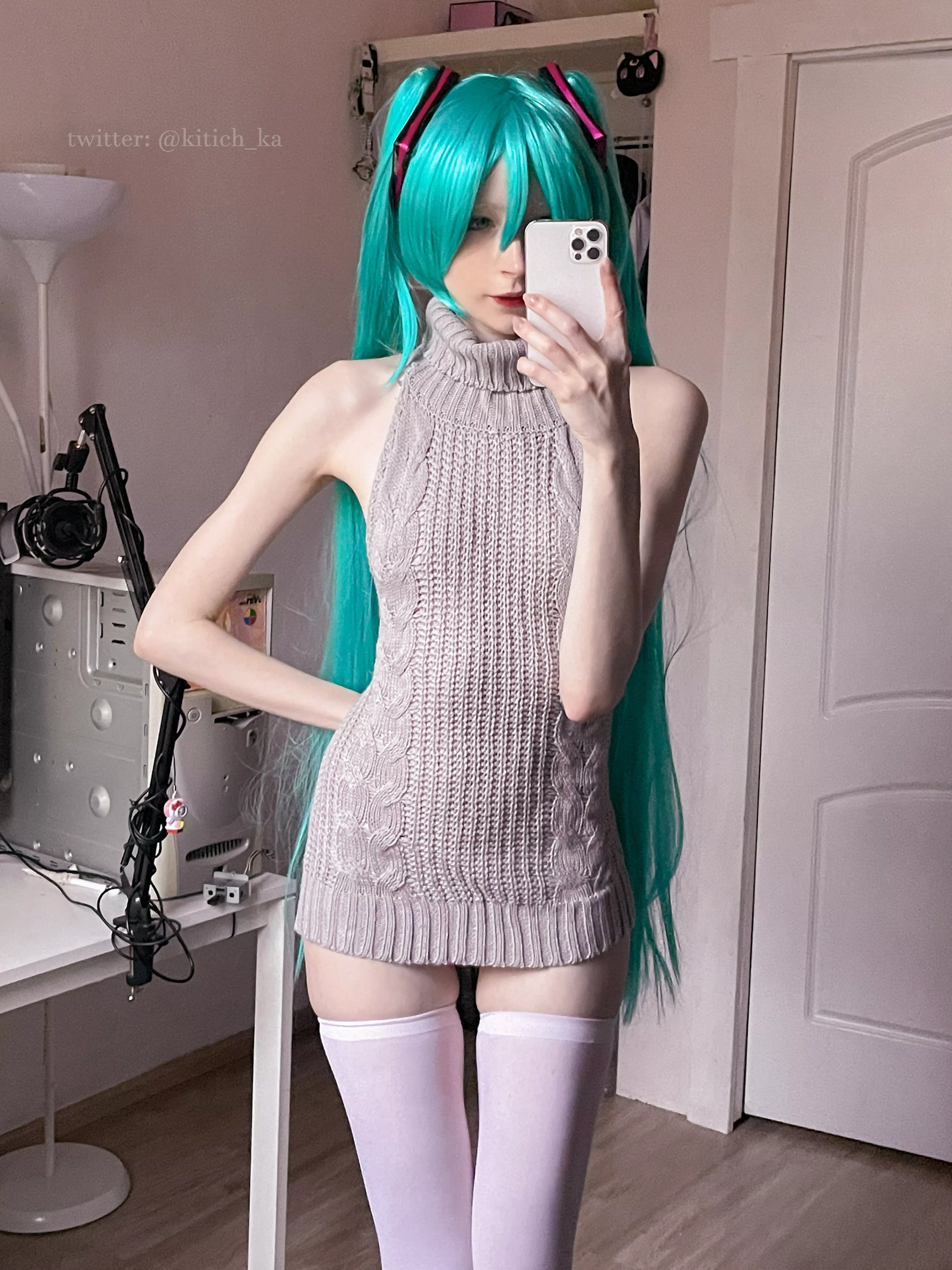 Hatsune Miku cosplay by me ❀