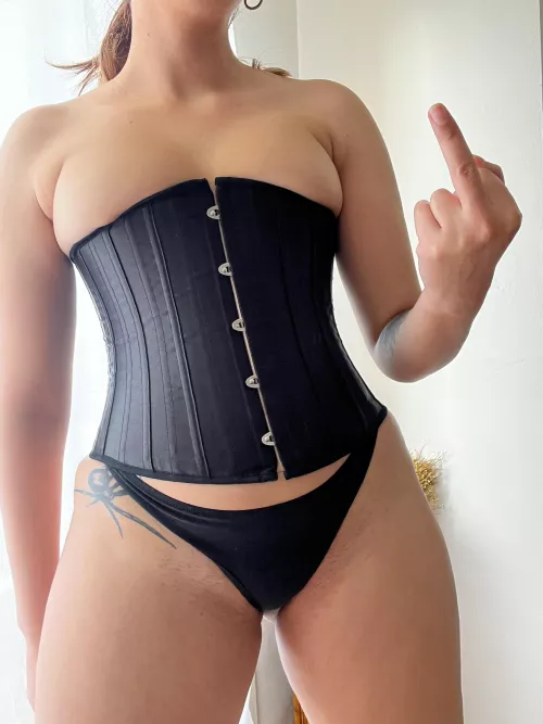 I look sexy in this corset?