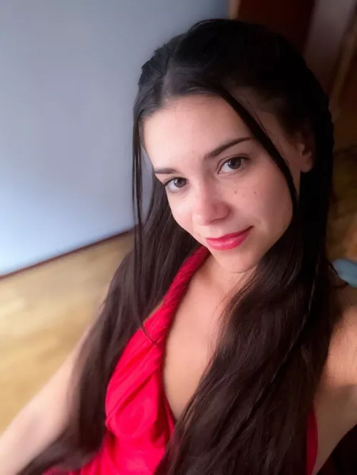 I was the only one wearing a dress in class! [f22]