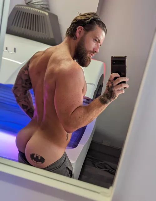 If I asked you to lick me from the back of my neck down, how low would you go?