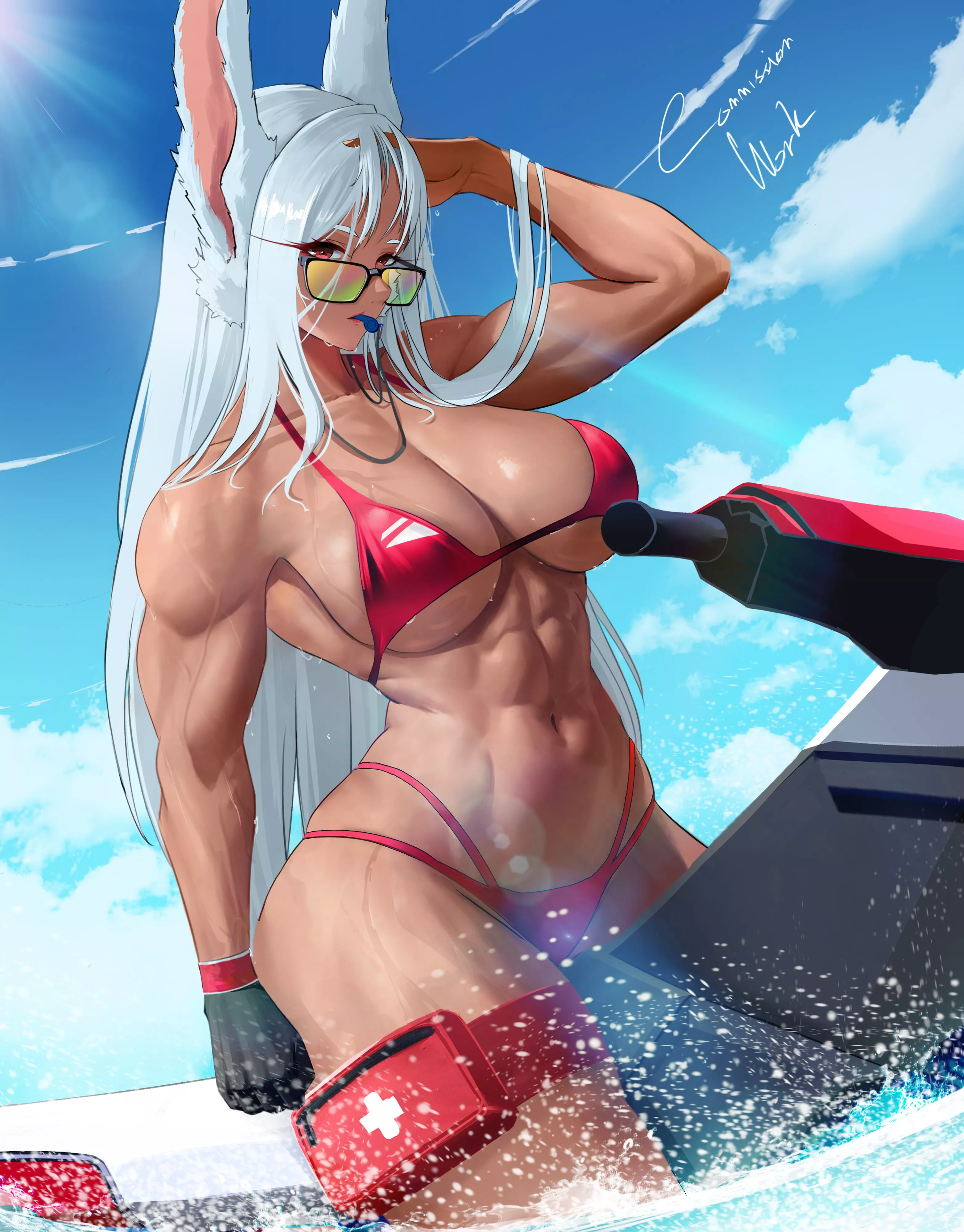 lifeguard Miruko (@SmitCuk)[My Hero Academia]