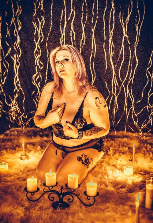 Lingerie in Candle light