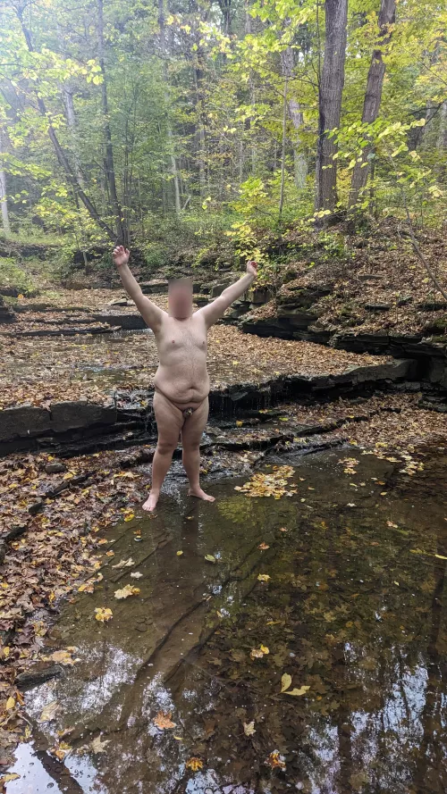 Out hiking and couldn't resist.