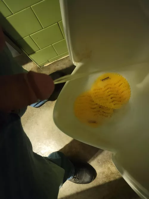 Reliving myself at work