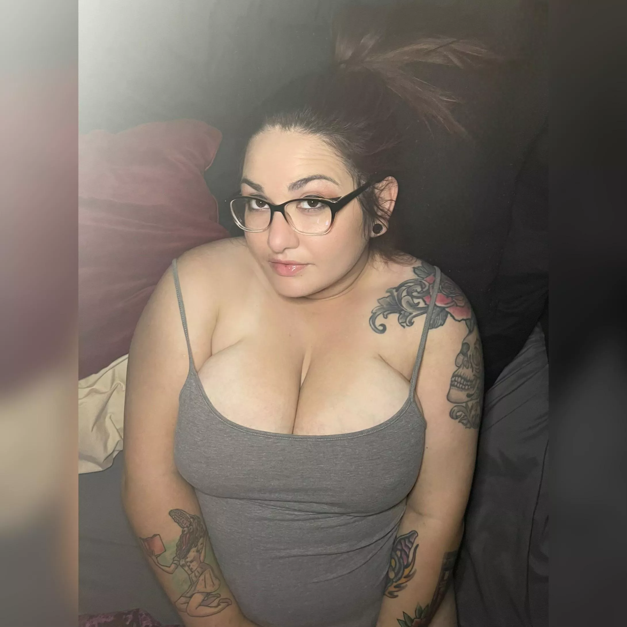 Stop staring- a lot of people wear glasses!!!