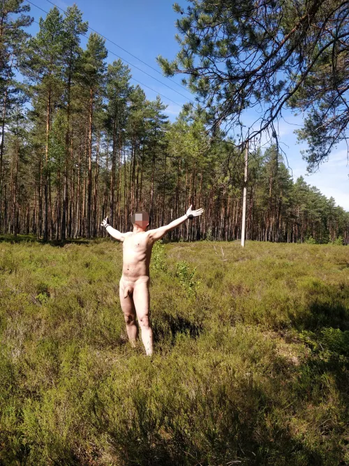 That feel of freedom in the middle of nature 🙂