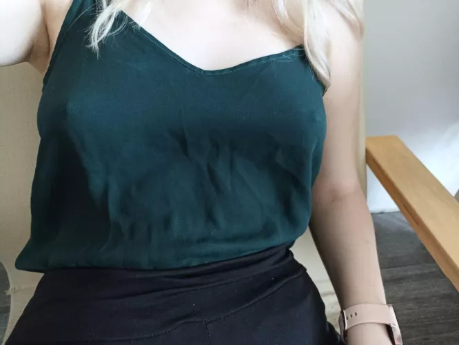 Wearing a bra? Never