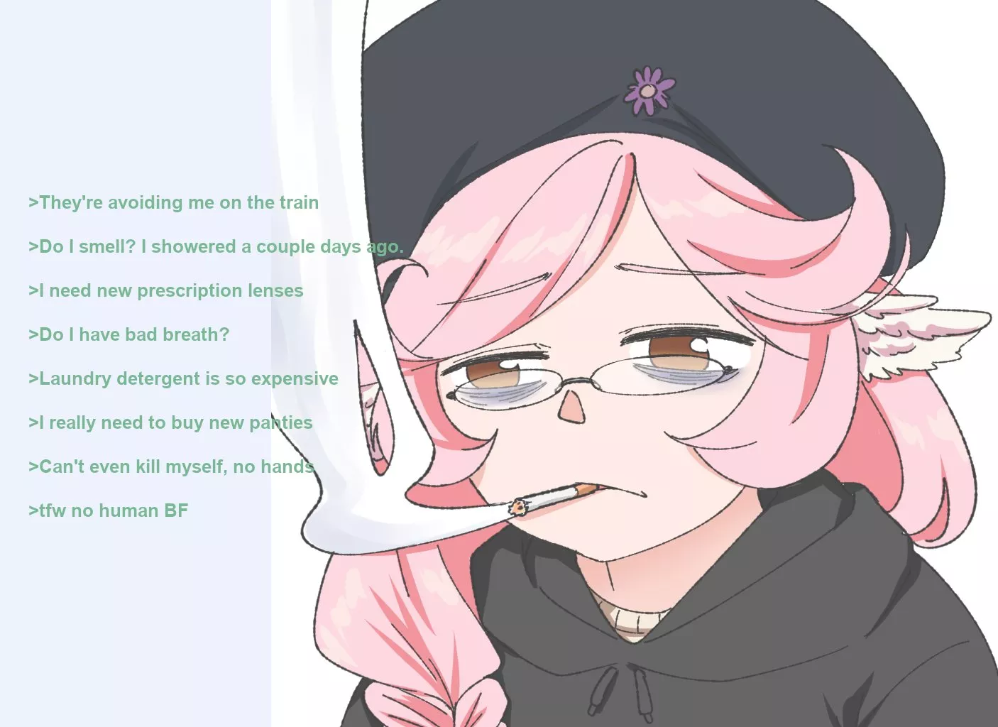 Would you pursue the doomer harpy?