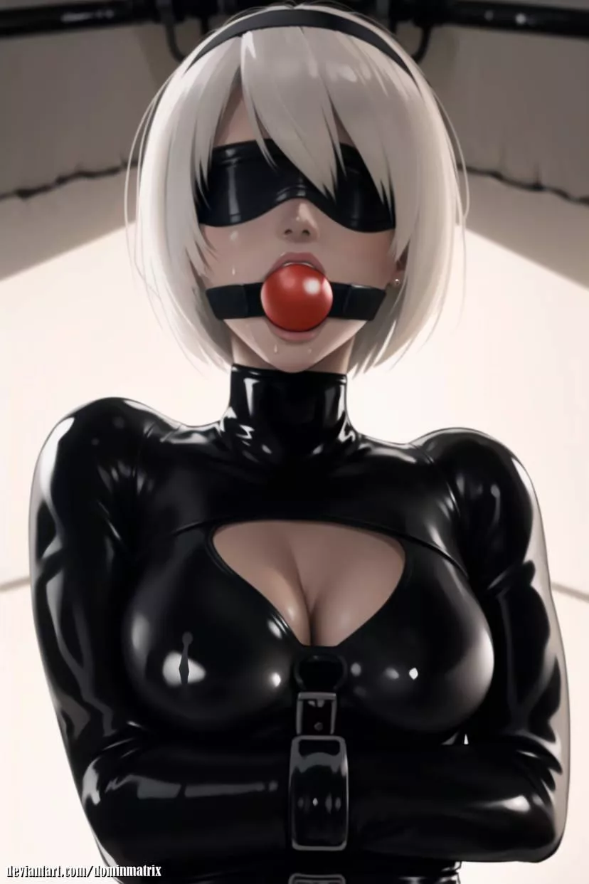 2B Straitjacket Bondage