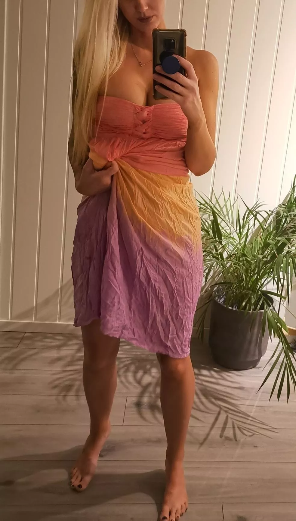 A dress is always best without a bra