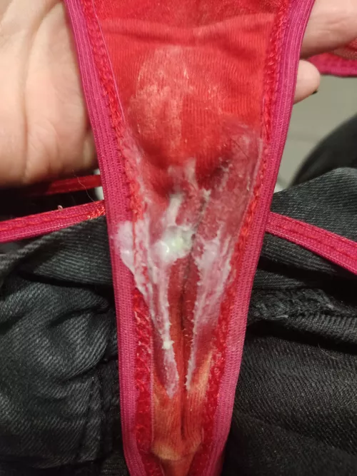 Another pantie after my shift ended🙈