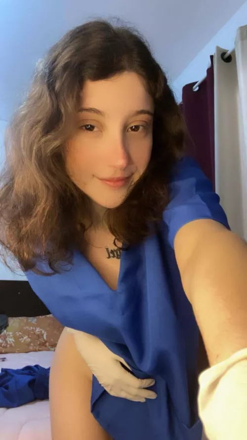 As a nurse, I'll do anything to satisfy you...