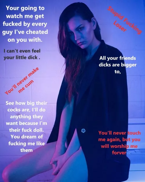 Cheating slut just wants to humiliate you