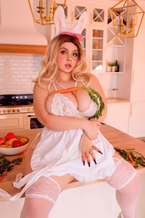 Hot enough to just be a bunny?