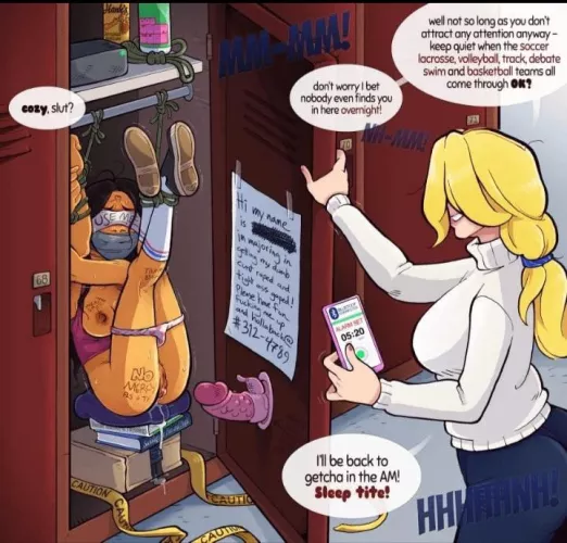 I bet she liked it in secret