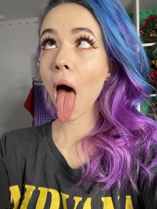 I love doing ahegao