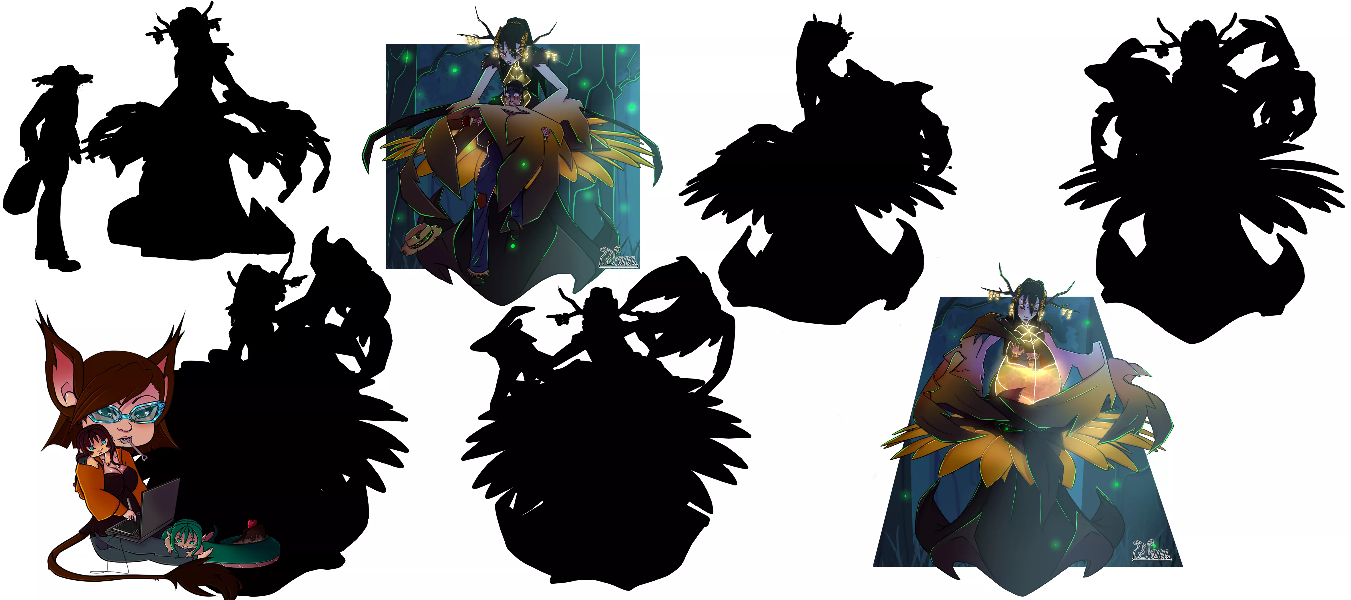 {image}voretober week 1 Munqinbao[dryad][bigger prey]