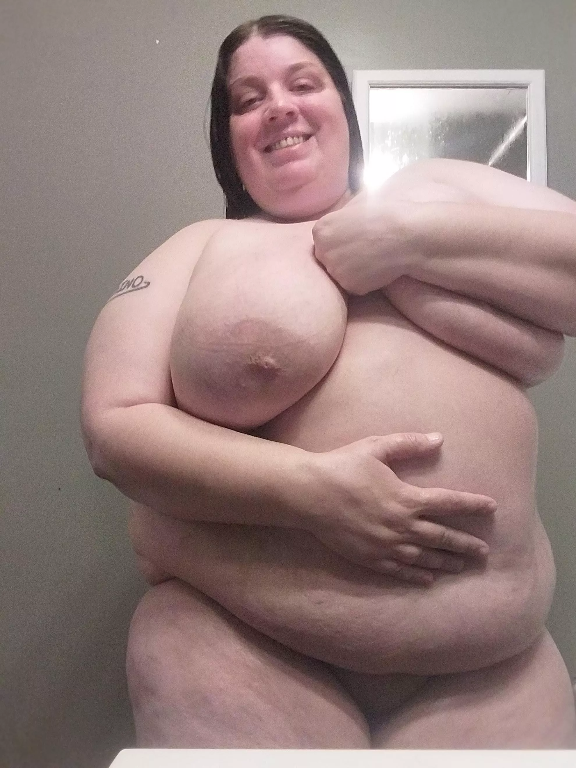 Just letting it hang out