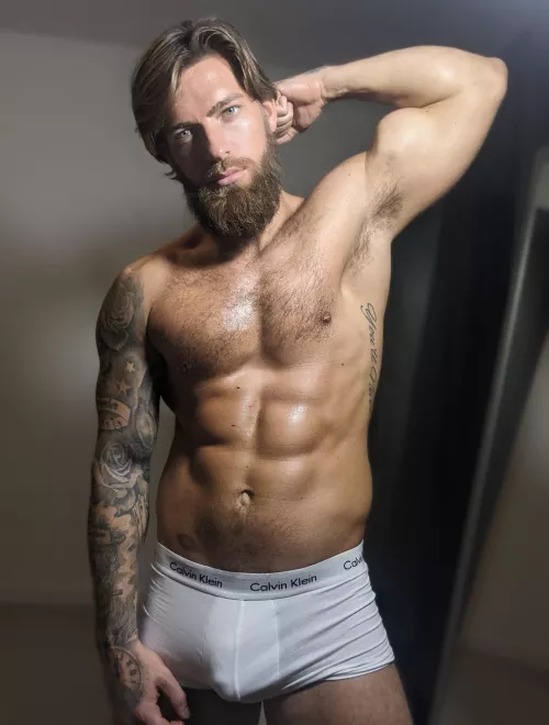 My underwear's a little tight. You wouldn't mind ripping them off would you?