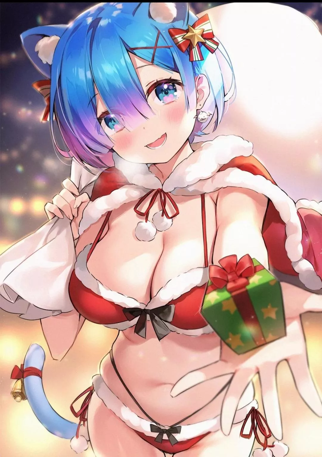 Neko Christmas Rem
