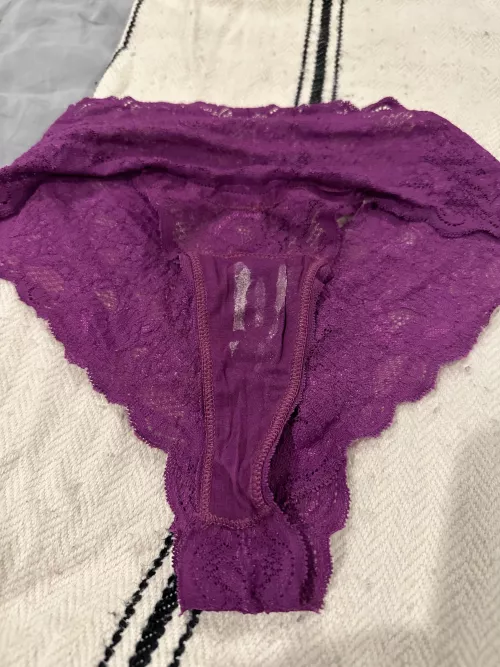 Nice stain from a day’s wear!