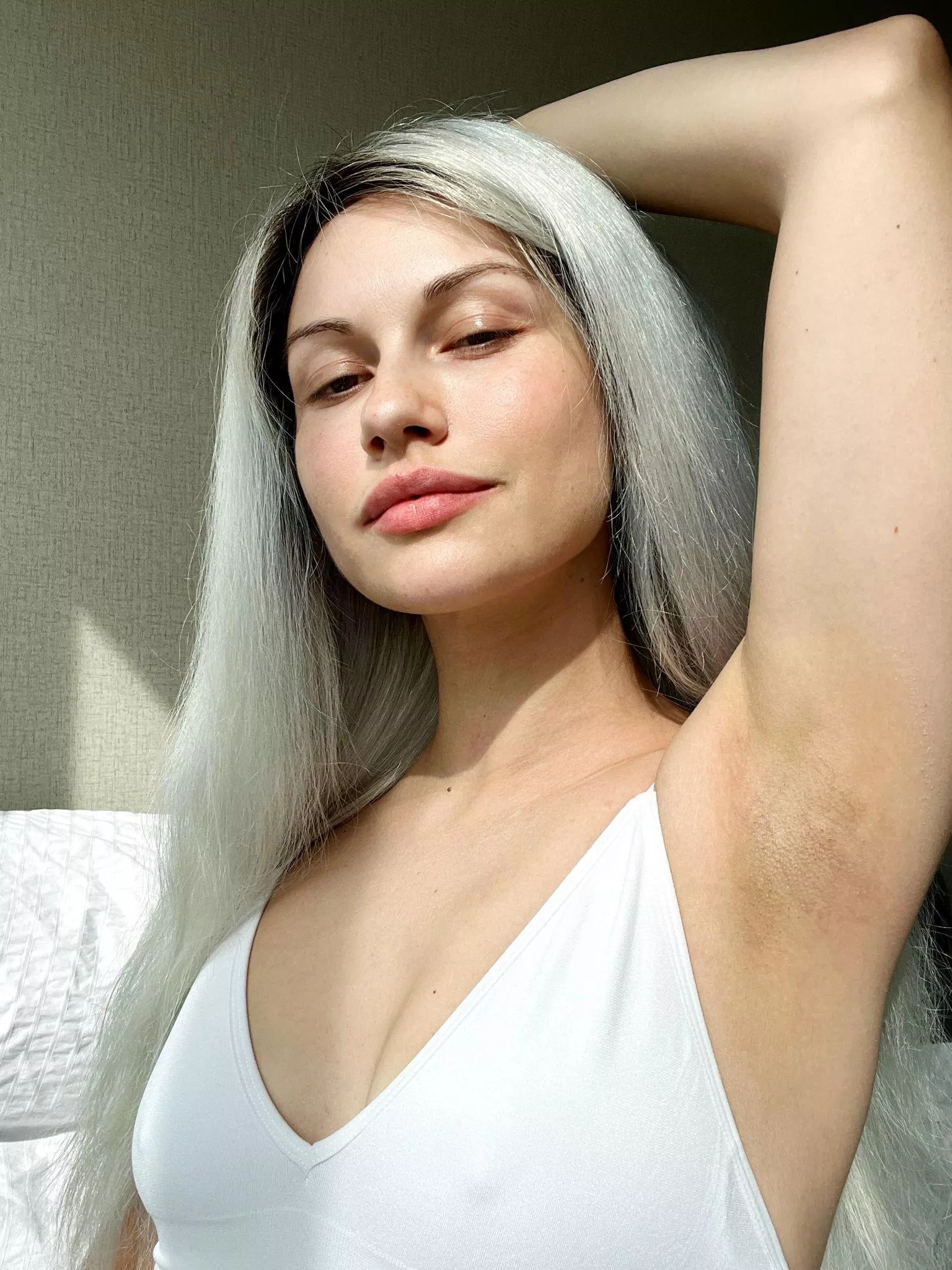 no one's ever been able to lick those armpits good