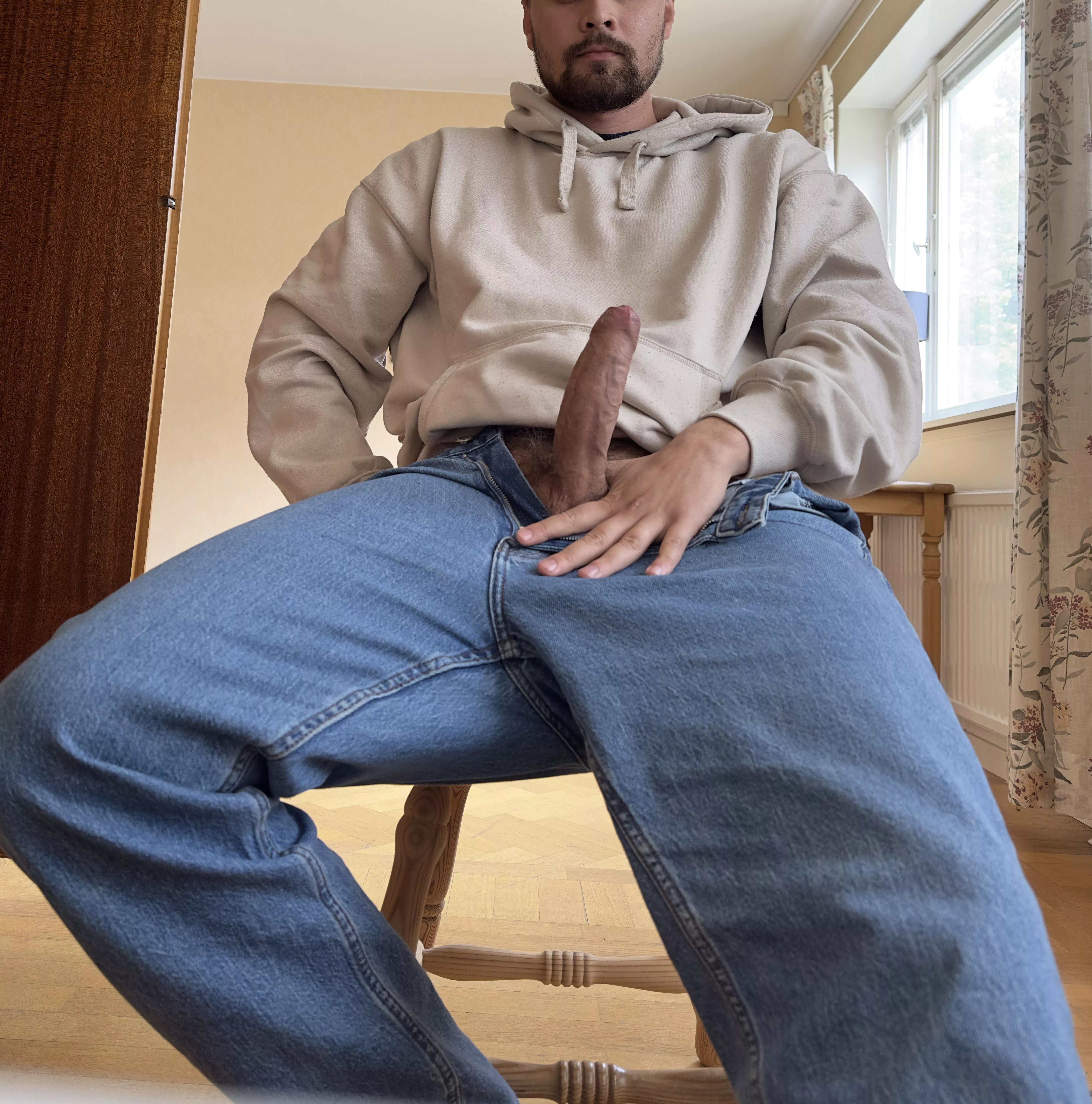 On my coffee break, never use underwear