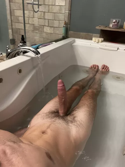 Say yes if you’d come join me in the bath